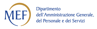 Logo Dipartimento dell'Amministrazione Generale del Personale e dei Servizi
