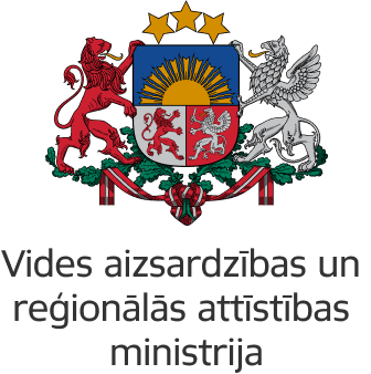 Logo Ministero della protezione ambientale e dello sviluppo regionale della Repubblica di Lettonia (VARAM)